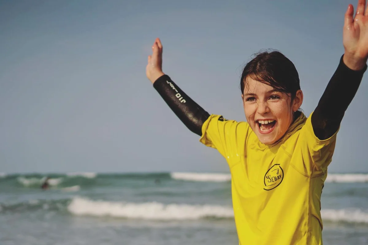 Surfing Croyde Bay