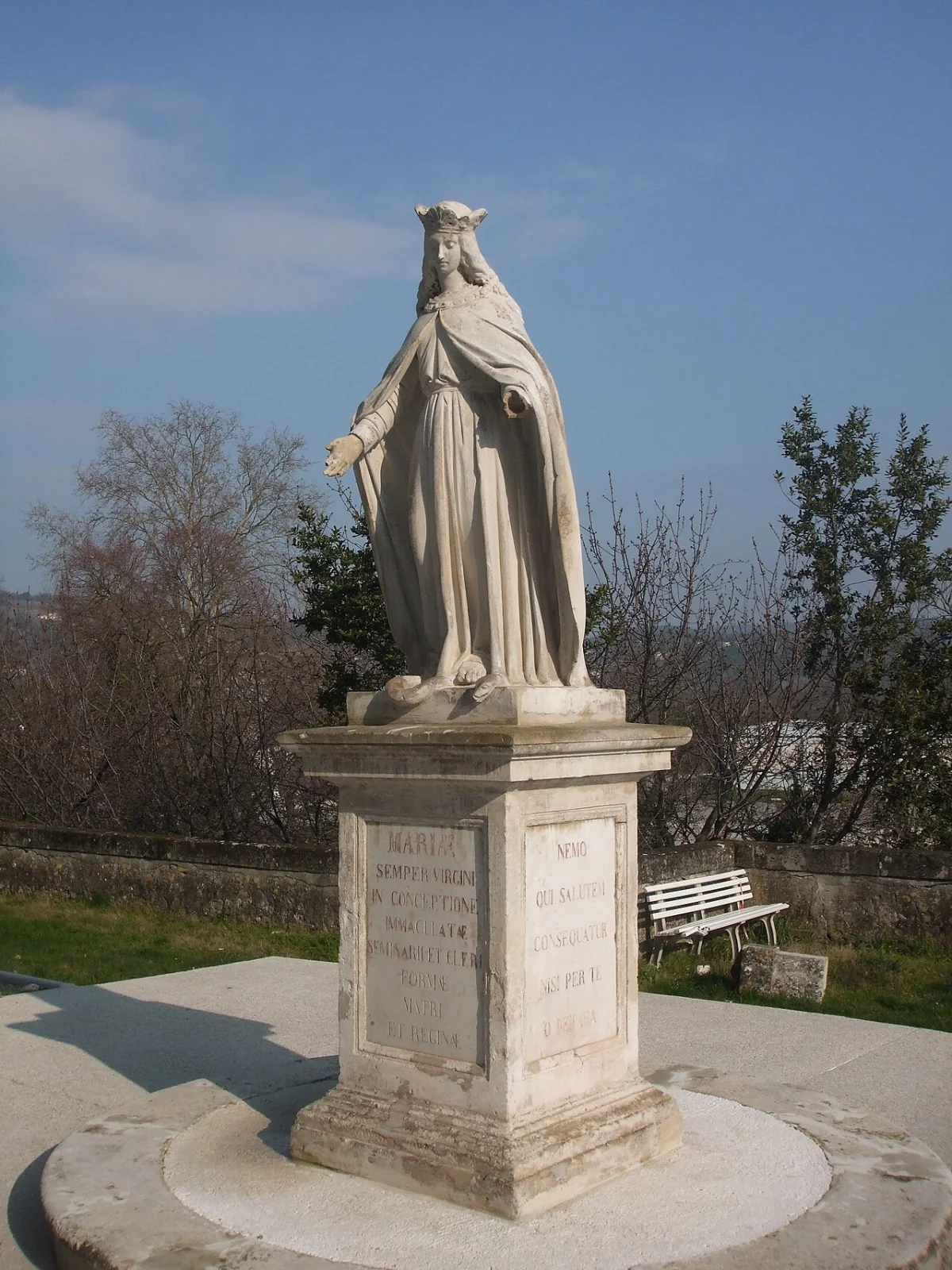 Vierge (Vivier nord)